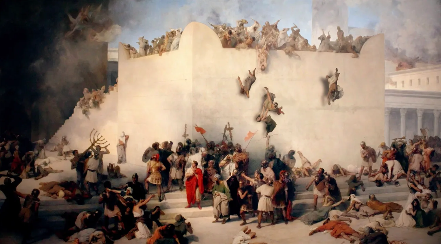 The Siege and Destruction of Herod’s Temple by the Romans hero image